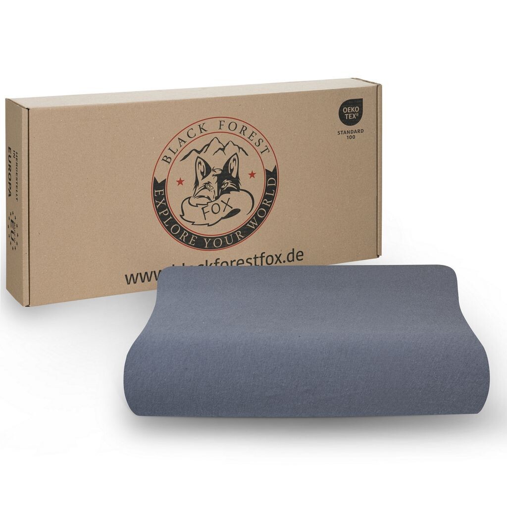 

Чехол на подушку Snuggle Soft OEKO-TEX 30 x 60 комплект из 2 шт. серый Black Forest Fox