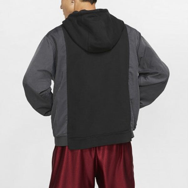 Толстовка men's ispa series outdoor casual sports loose cozy breathable black Nike, черный — фото 4