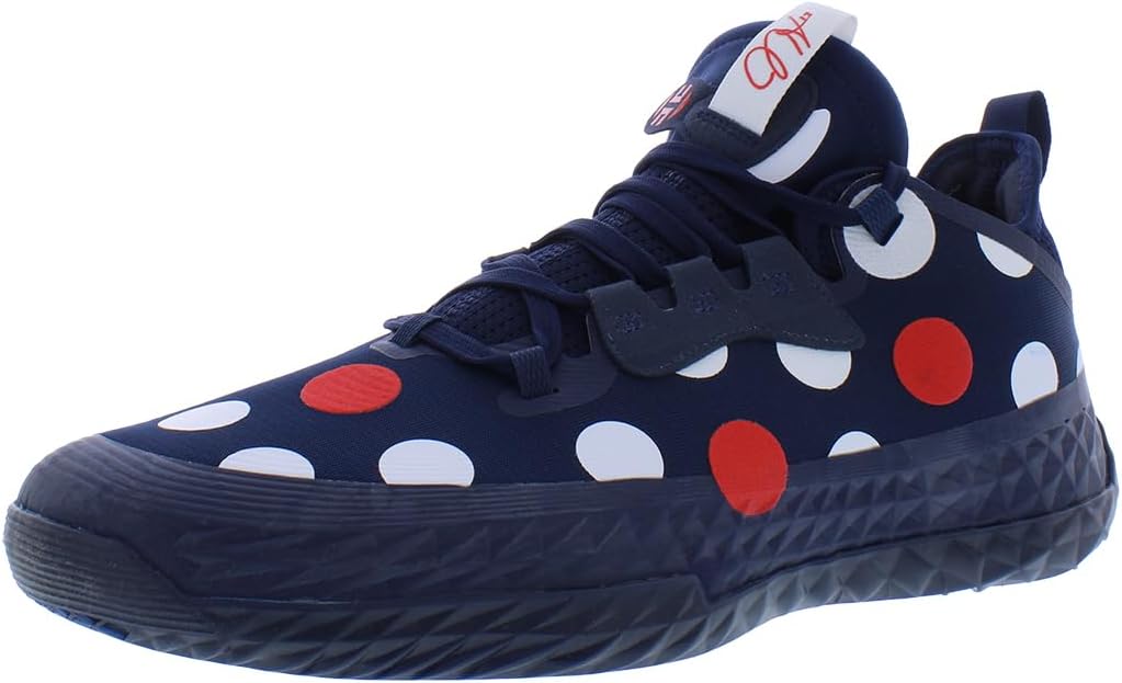 

Баскетбольные кроссовки Adidas Unisex Harden Vol. 5 Futurenatural, белый/красный/синий/темно-синий/ярко-красный