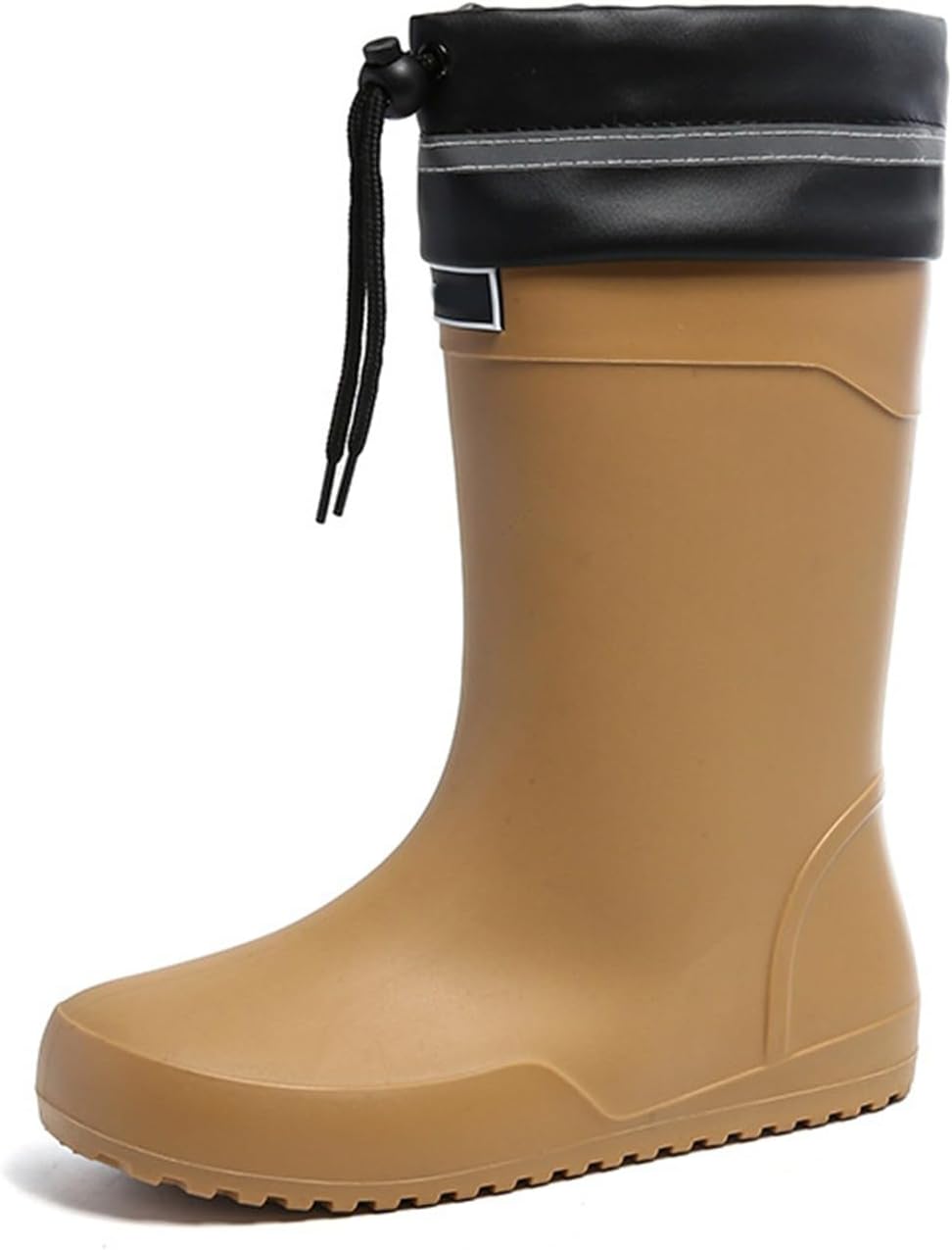 

Мужские резиновые сапоги для дождя, для активного отдыха, кемпинга и походов, противоскользящие, прочные, легкие и удобные, для садоводства и рыбалки Generic, желтый