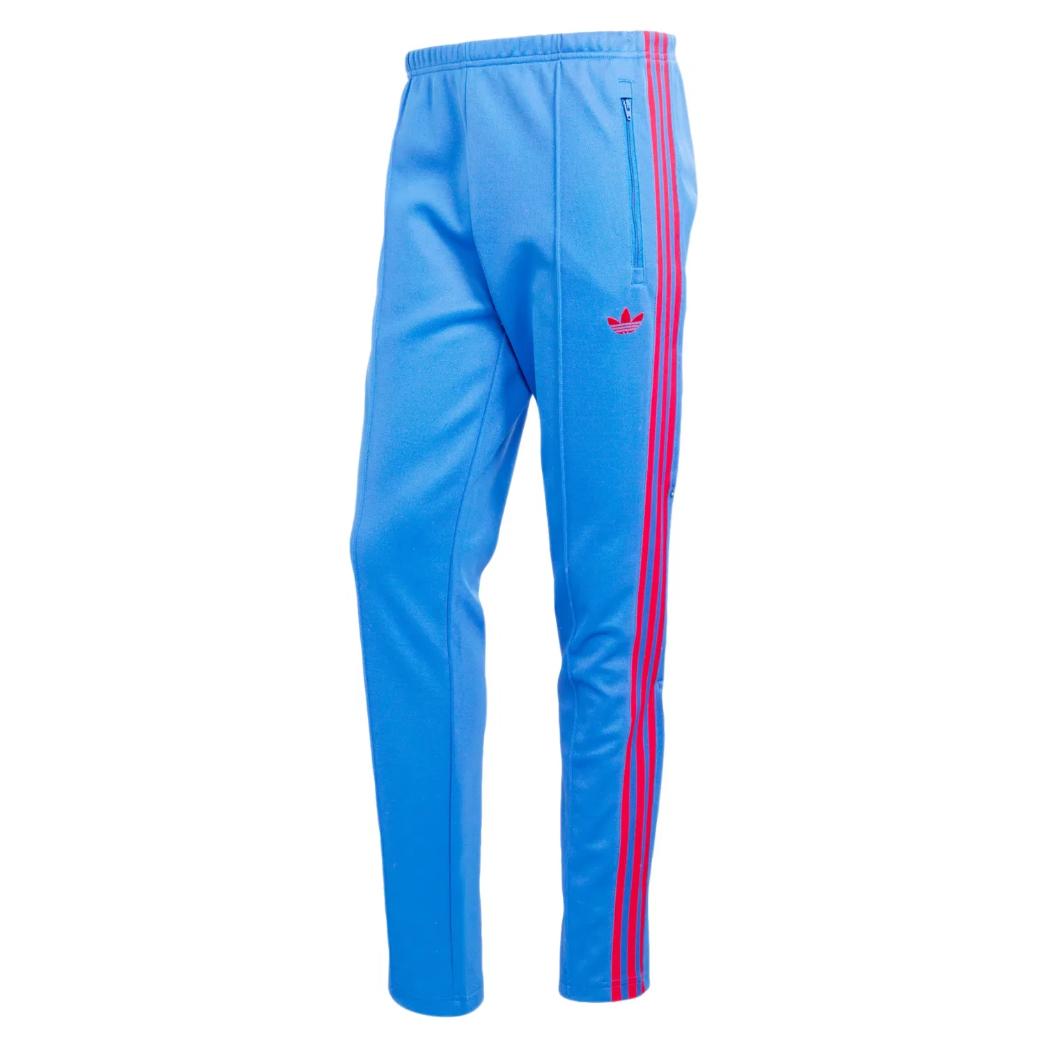 Брюки Adidas Originals Slim fit синего цвета