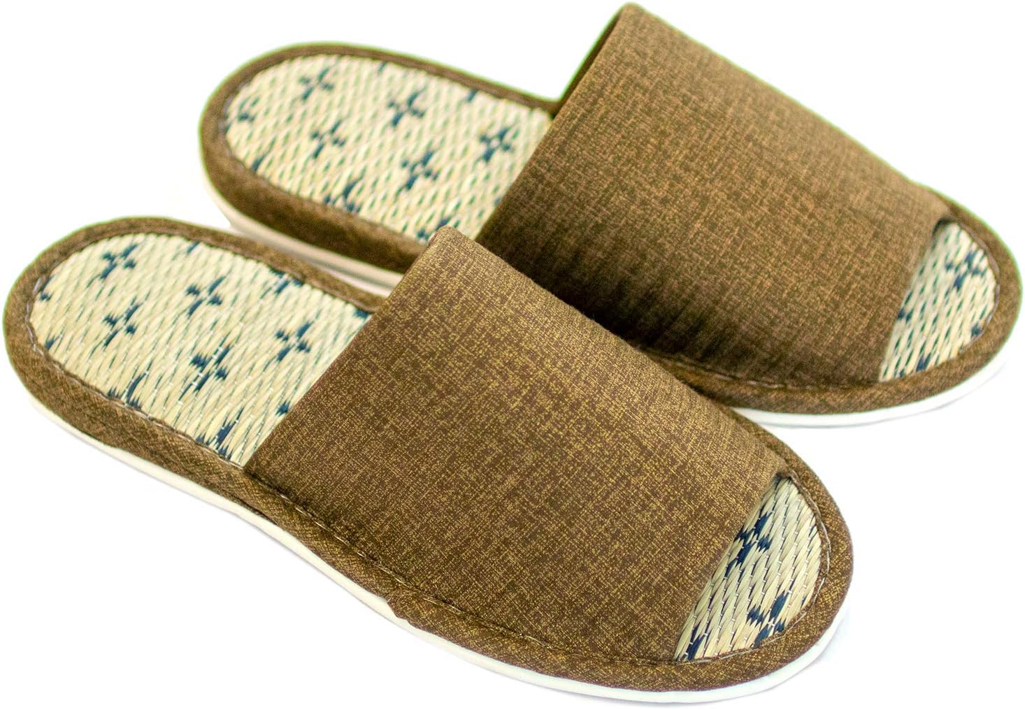 

Тапочки OKA Tatami, Сделано в Японии (травяные и корневые, японские), зеленый