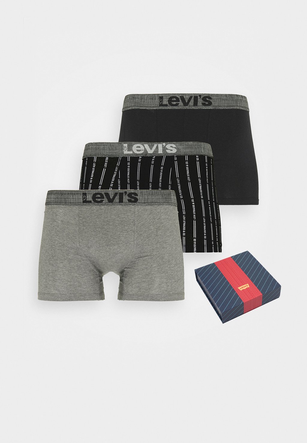 

Брюки MEN GIFTBOX STRIPES LOGO BOXER BRIEF 3 PACK Levi's®, черный