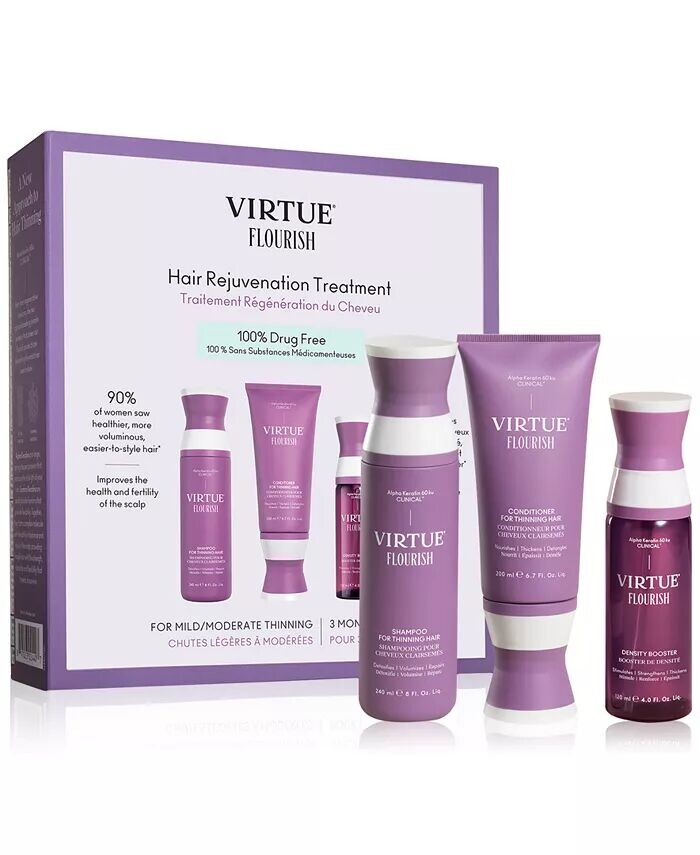 

3 шт. Полноразмерный набор для омоложения волос Virtue