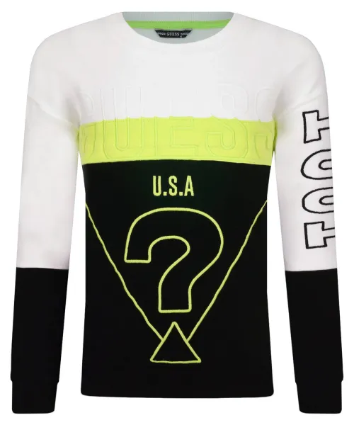 

Толстовка Oversize fit Guess, белый