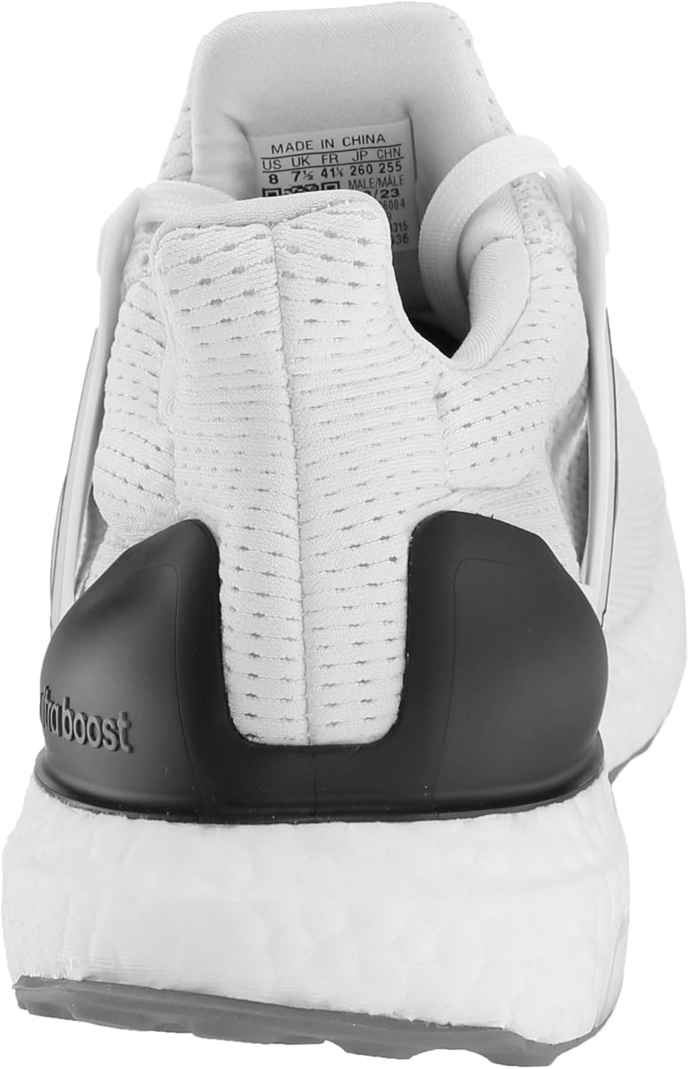 Мужские кроссовки для бега Adidas Ultraboost 1.0, белый/черный/алый — фото 3