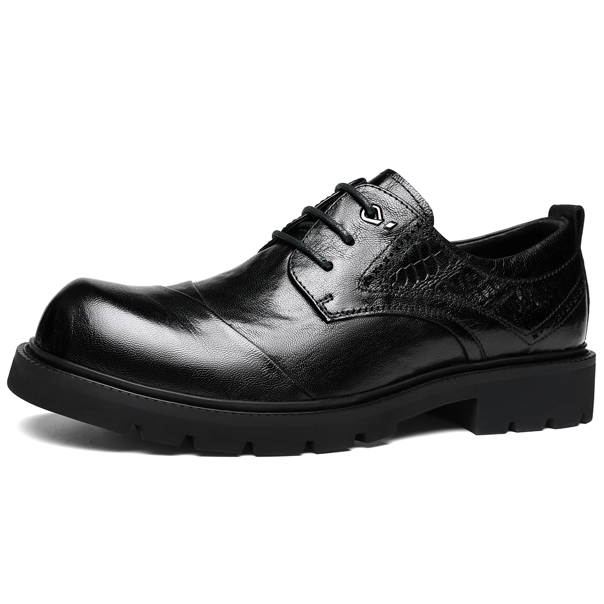 

Туфли FAPAI Dress Shoes Men Low-Top, черный