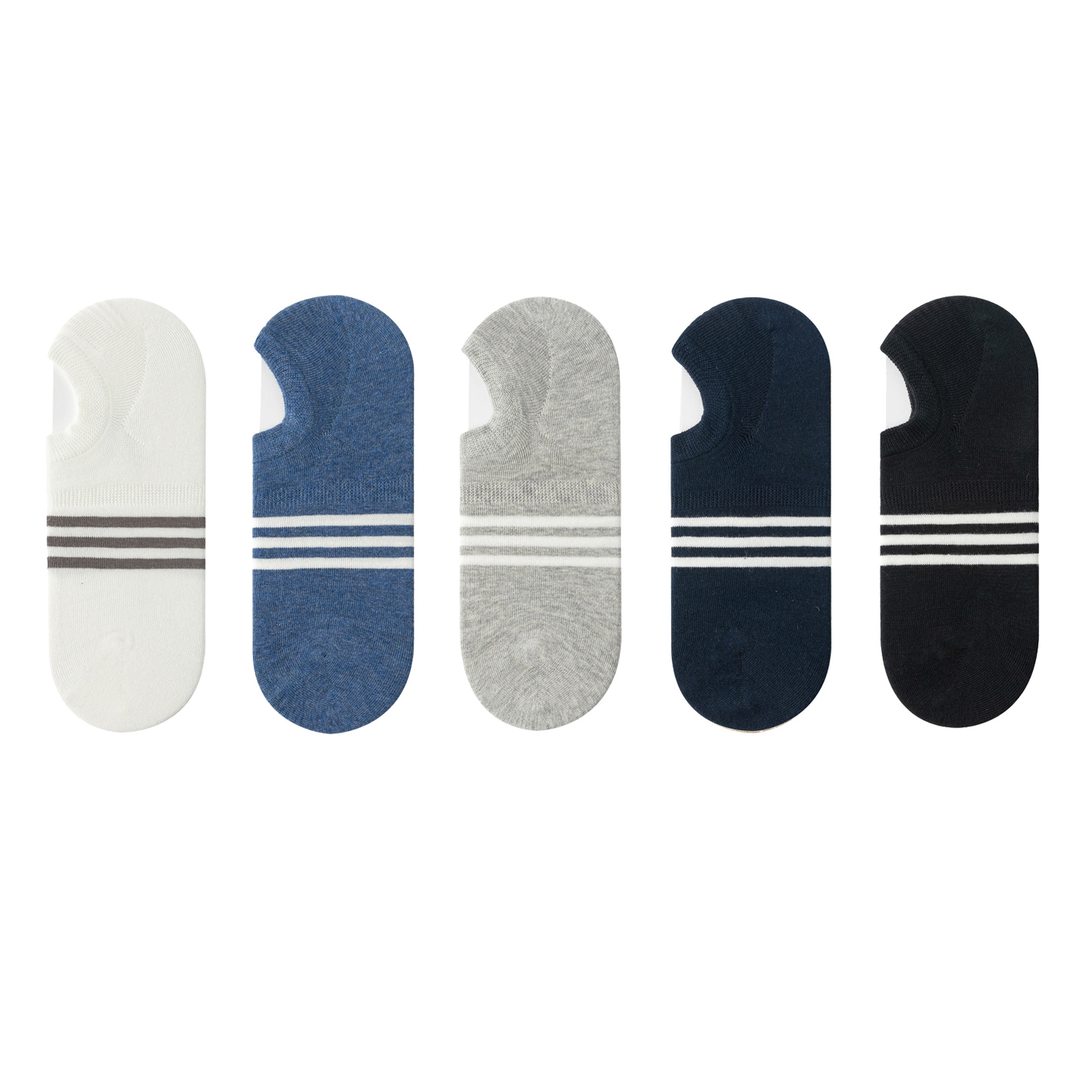 

Носки мужские щиколоточные, 5 пар Duanmei, 5-Pack (Assorted) No-Show Socks