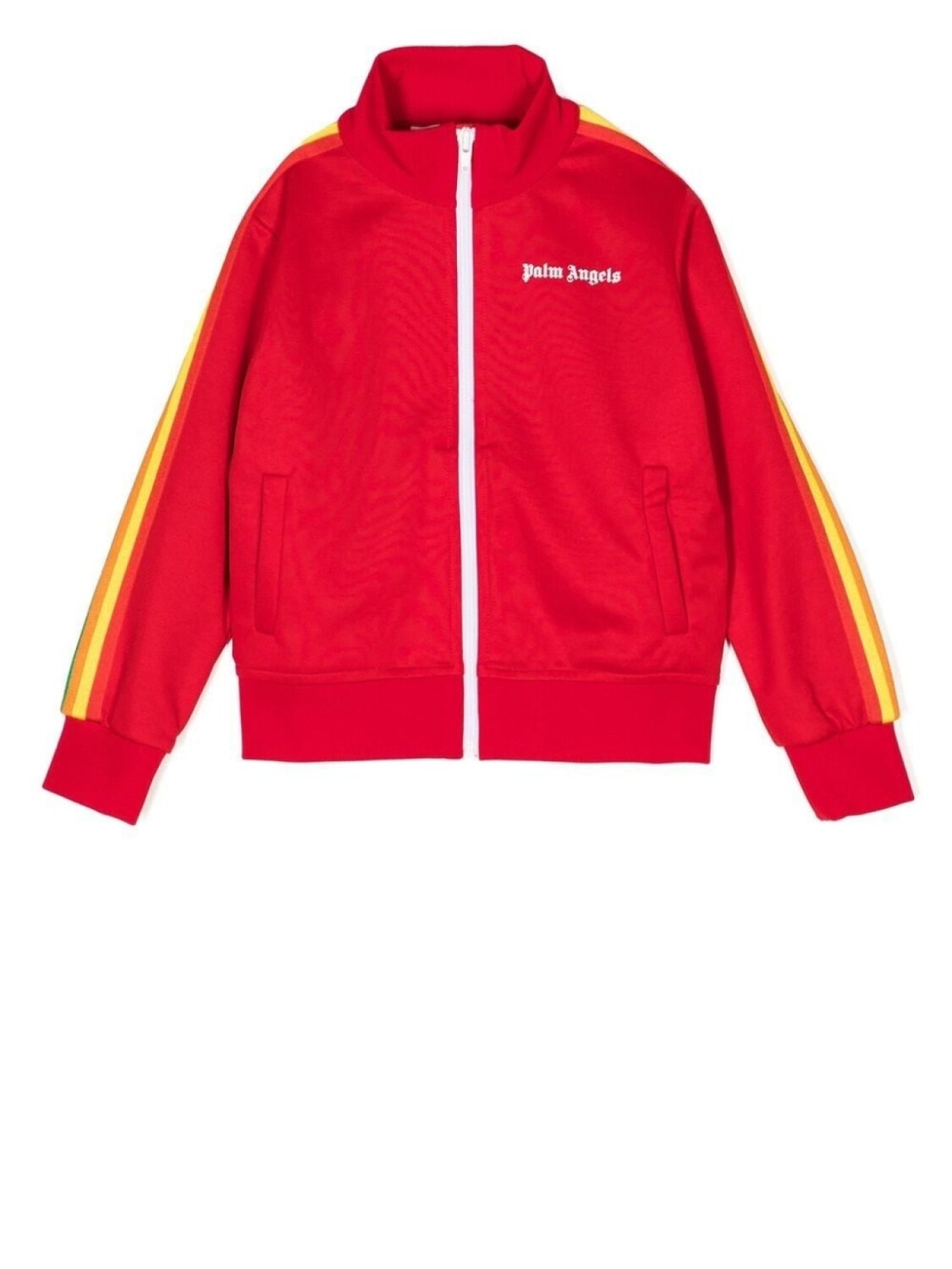 

Palm Angels Kids спортивная куртка с логотипом, красный