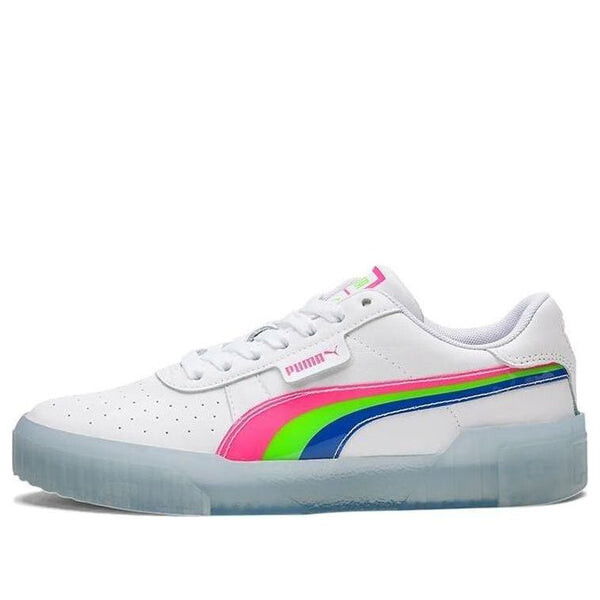 Кроссовки cali 'neon iced - pink dazzling blue' Puma, розовый