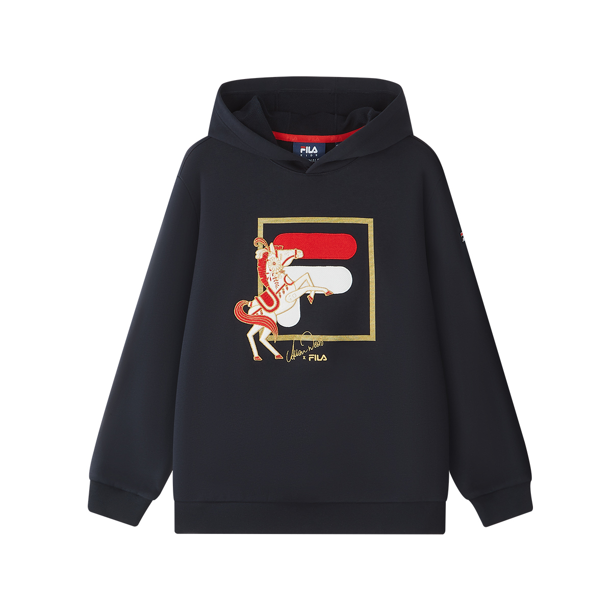 

Толстовки с капюшоном Moderate FILA KIDS, legend синий