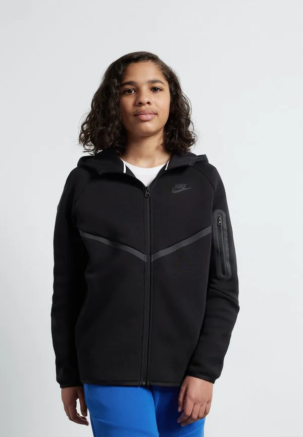 Толстовка на молнии больших размеров Nike Sportswear, Black