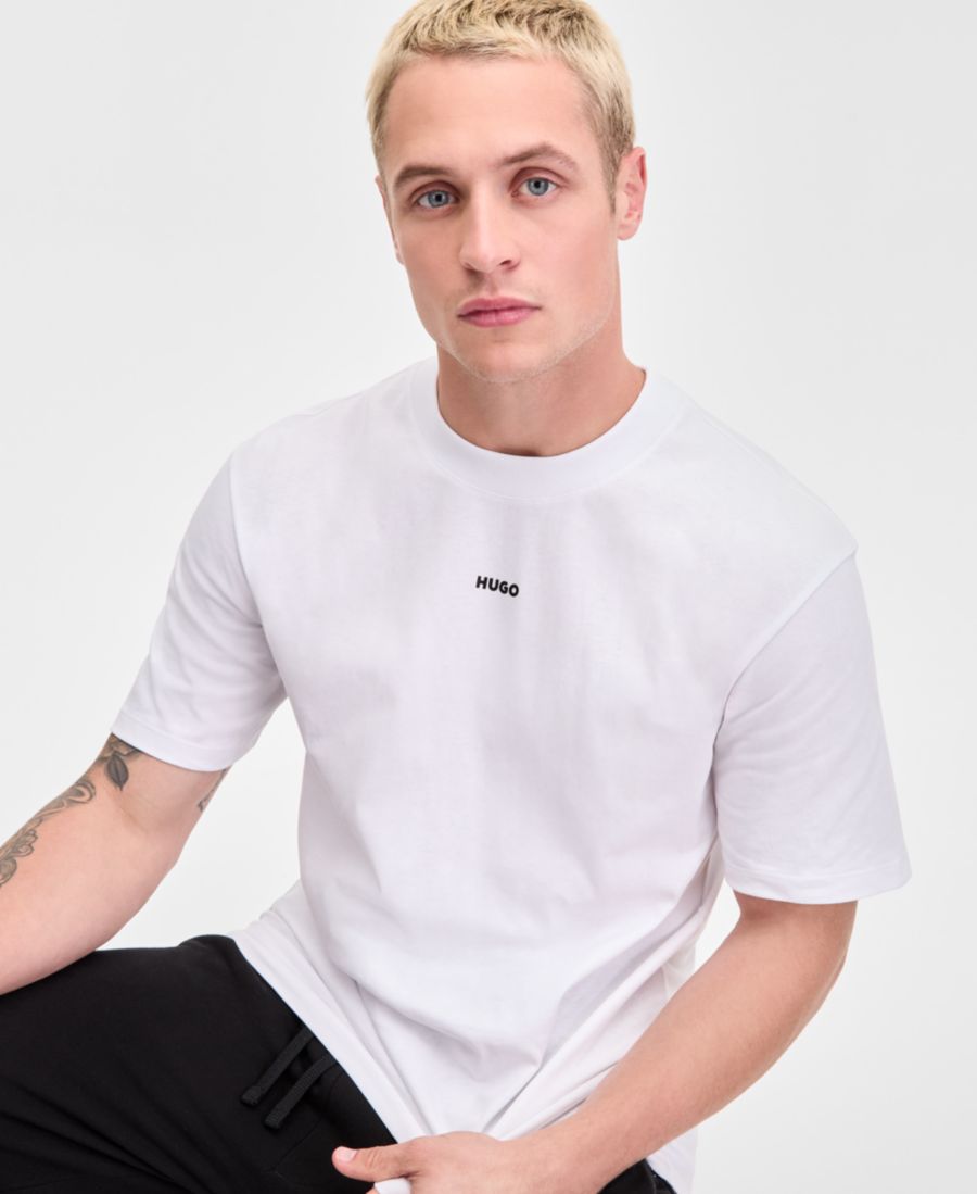 

Мужская футболка с логотипом Dapolino Hugo Boss, White, Белый, Мужская футболка с логотипом Dapolino Hugo Boss, White