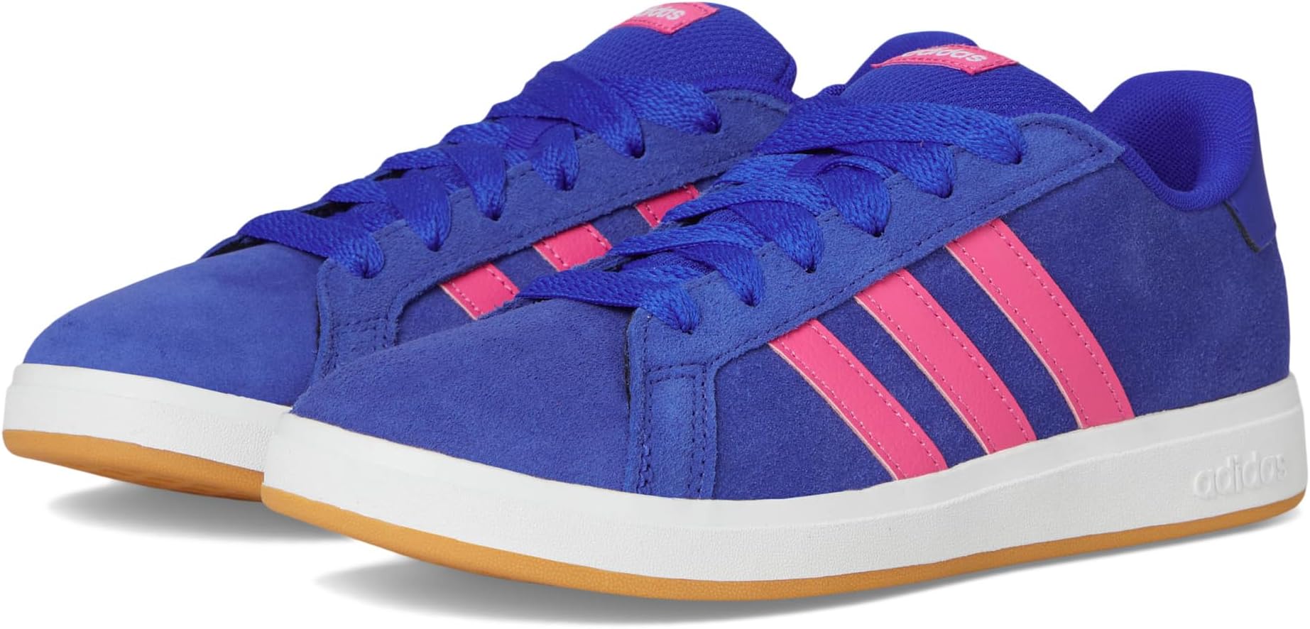 

Кроссовки Adidas Kids Grand Court 00s Shoes, Lucid Blue/Pulse Magenta/White