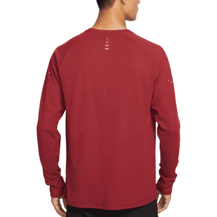 Nike Футболка мужская бордовая Crew Neck Moderate Straight Fit — фото 3