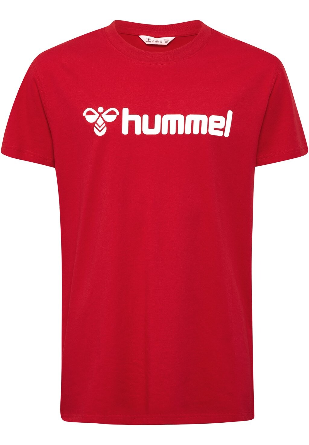

Футболка с принтом Logo Kids Unisex Hummel, цвет true red