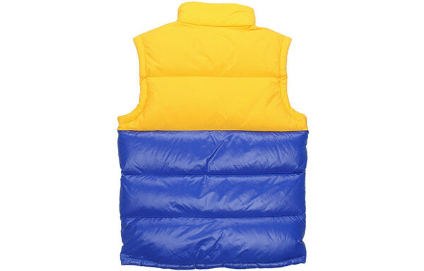 Пуховик adidas originals Down Regen Vest, синий — фото 2