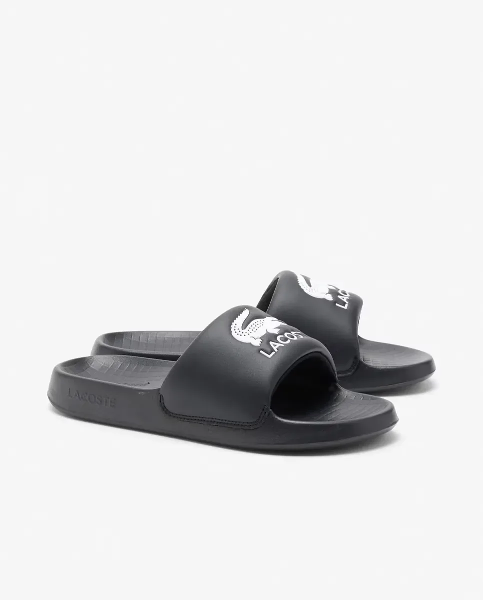 Мужские сланцы Serve Slide Dual Lacoste, черный — фото 3