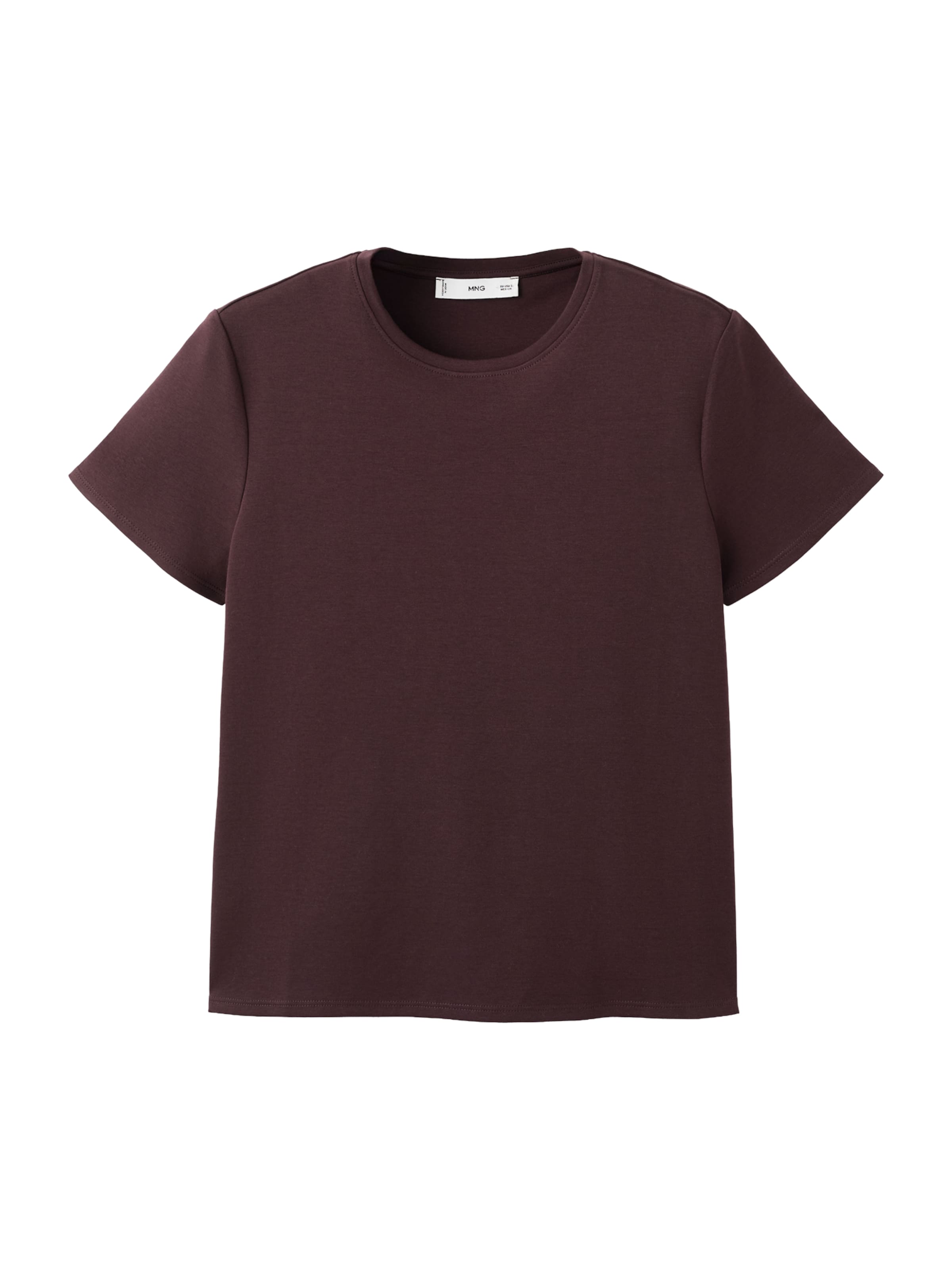 

MANGO Футболка 'RITI' в цвете бордо