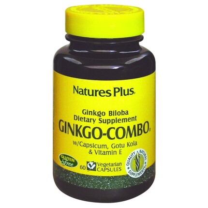 

Natures Pl Гинкго Комбо, 60 капсул
