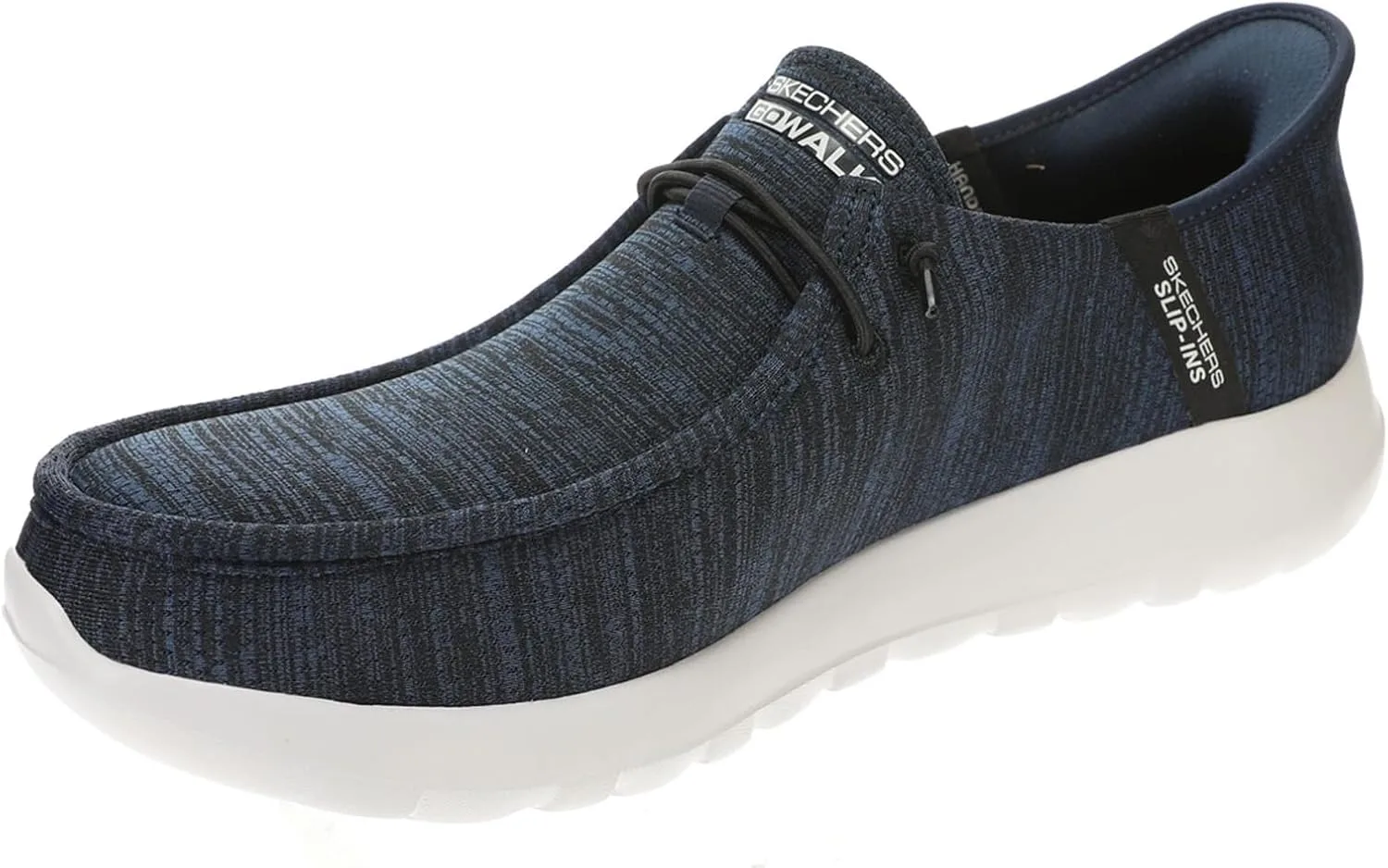 Мужские слипоны Skechers Go Walk Max Hands Free Slip-Ins The American Dream Sneaker, темно-синий — фото 4