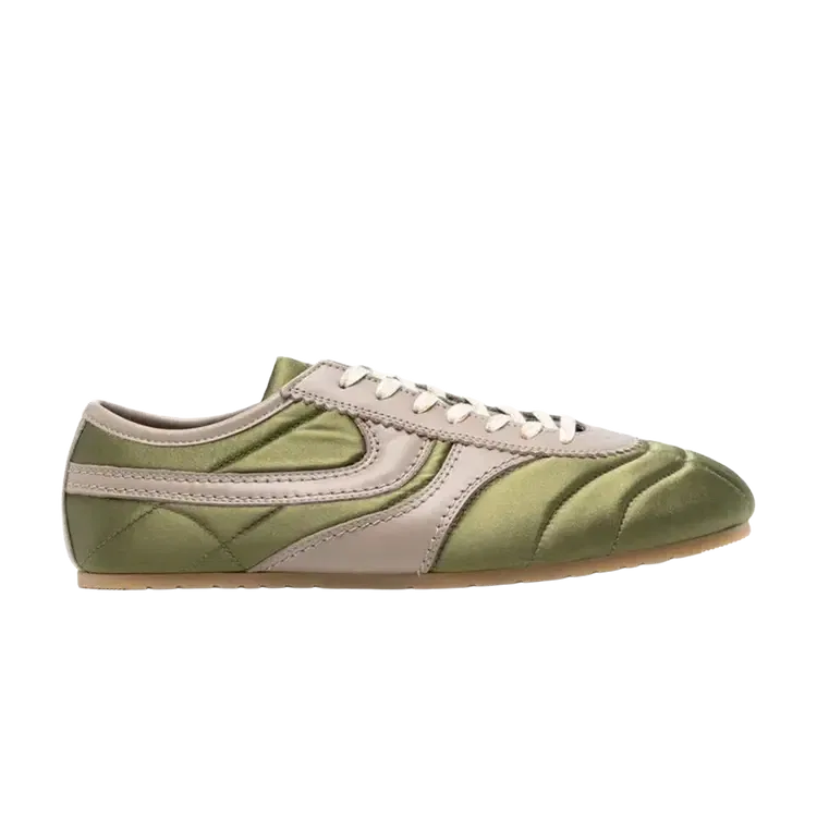 Кожаные кроссовки Dries Van Noten, зеленый
