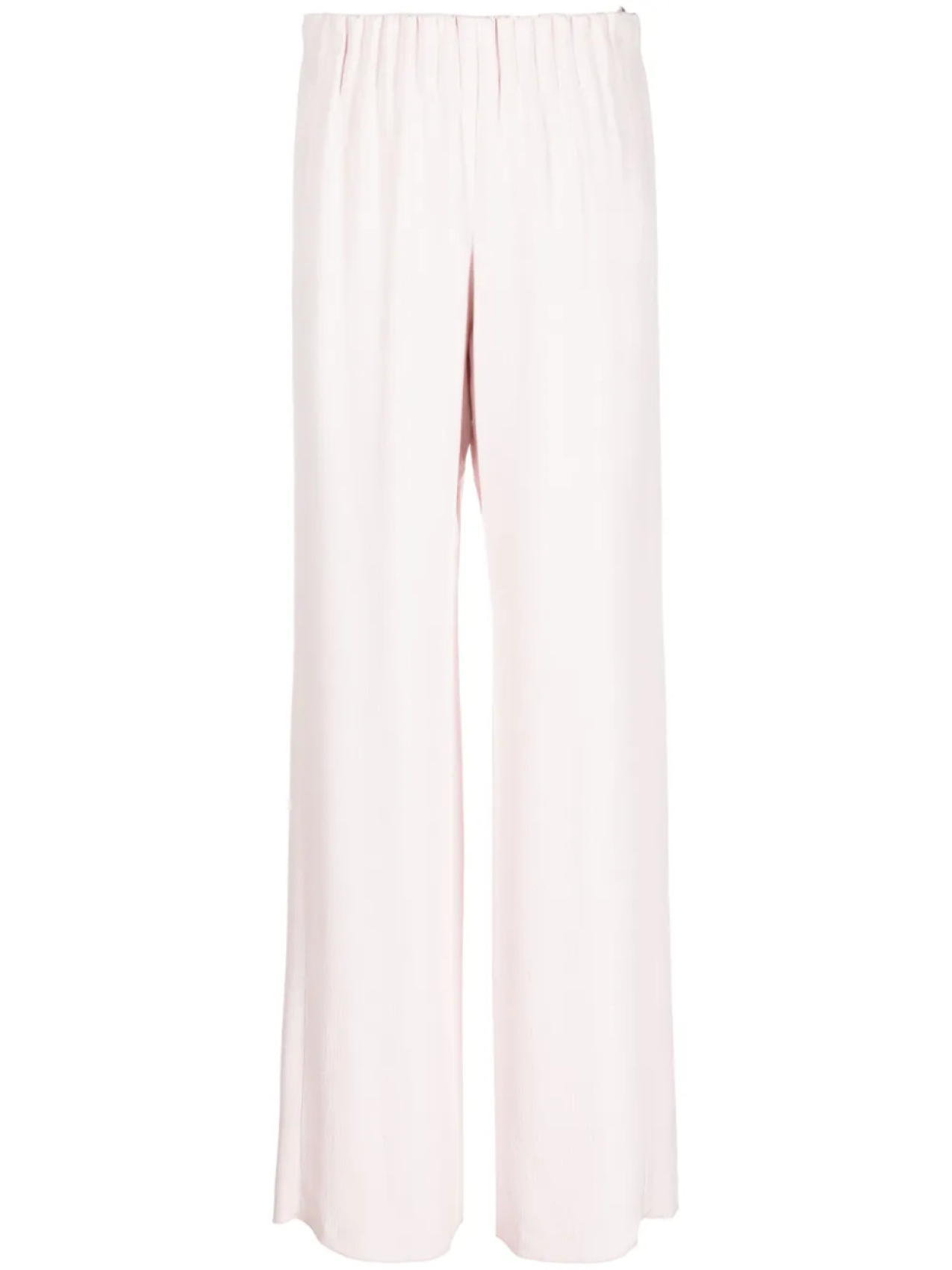 

Широкие брюки со сборками Emporio Armani, розовый