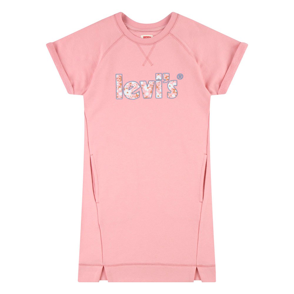 

Короткое платье Levi´s Sweatshirt Short Sleeve, розовый