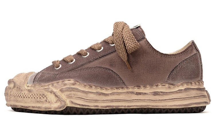 

Hank OG Sole Low Темно-коричневый овердай Mihara Yasuhiro