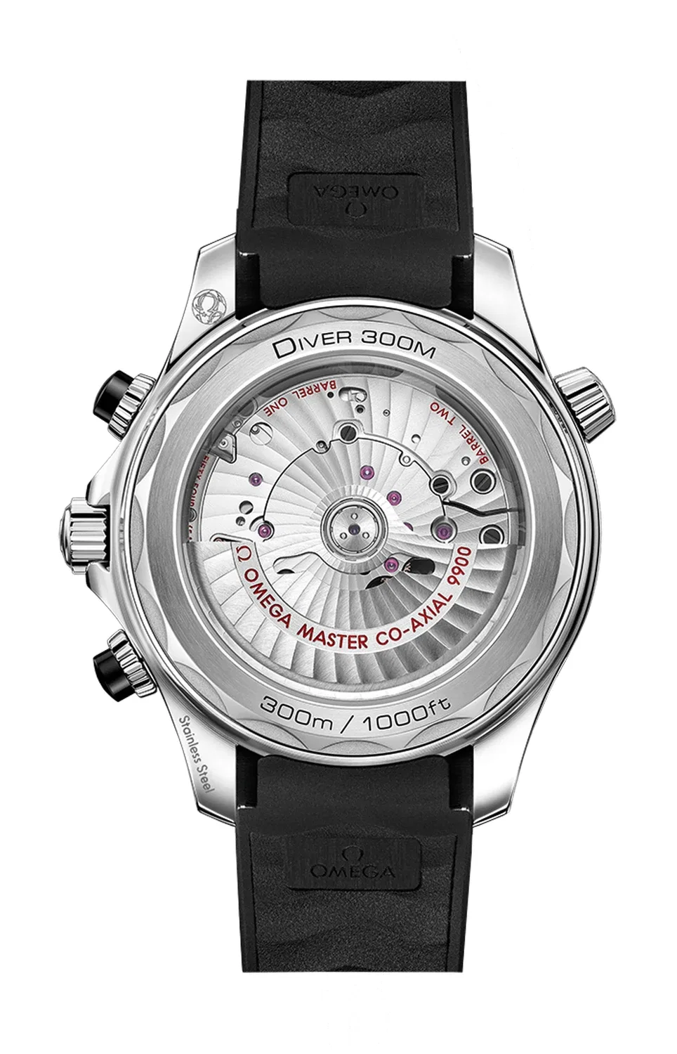 СИМАСТЕР ДАЙВЕР 300М OMEGA CO-AXIAL MASTER CHRONOMETER ХРОНОГРАФ 44 ММ - 210.32.44.51.01.001, черный — фото 2