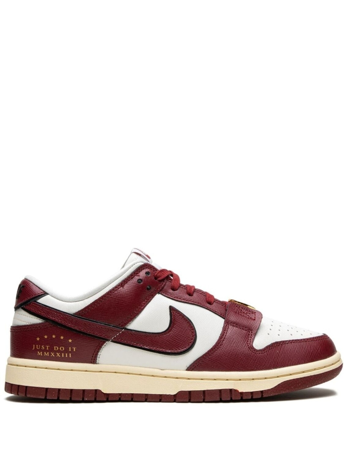 

Nike Dunk Low "Just Do it - Team Red" sneakers, красный