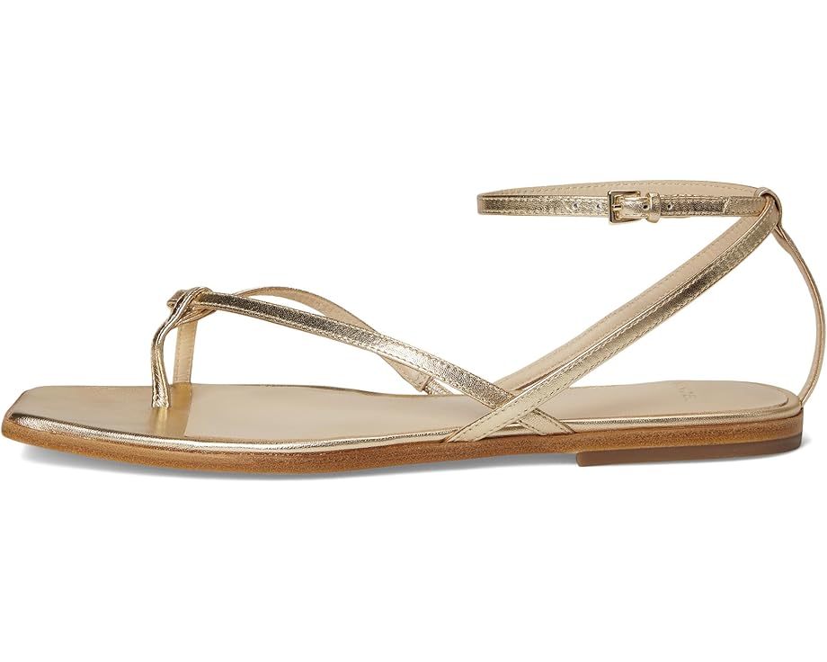 Сандалии Vince Ali Thong Sandals, цвет Champagne Leather — фото 4