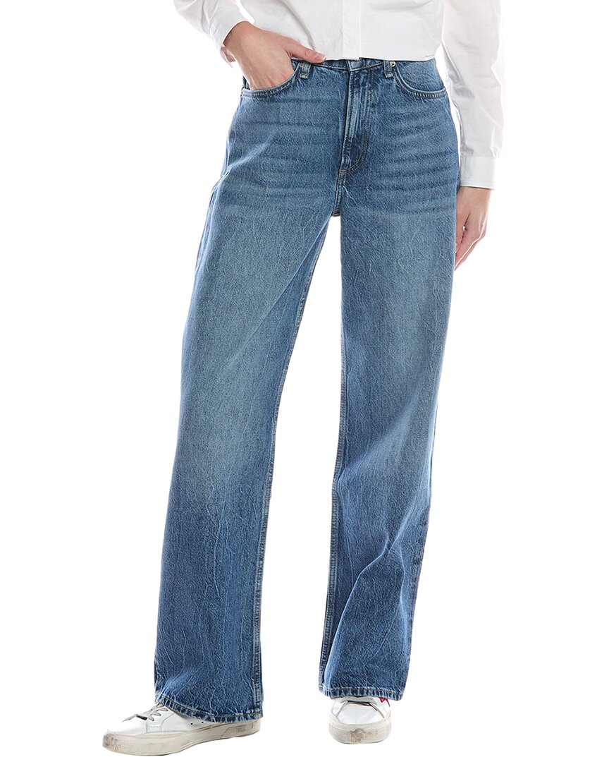 

Джинсы широкого кроя Rag & Bone Logan Kayley, синий