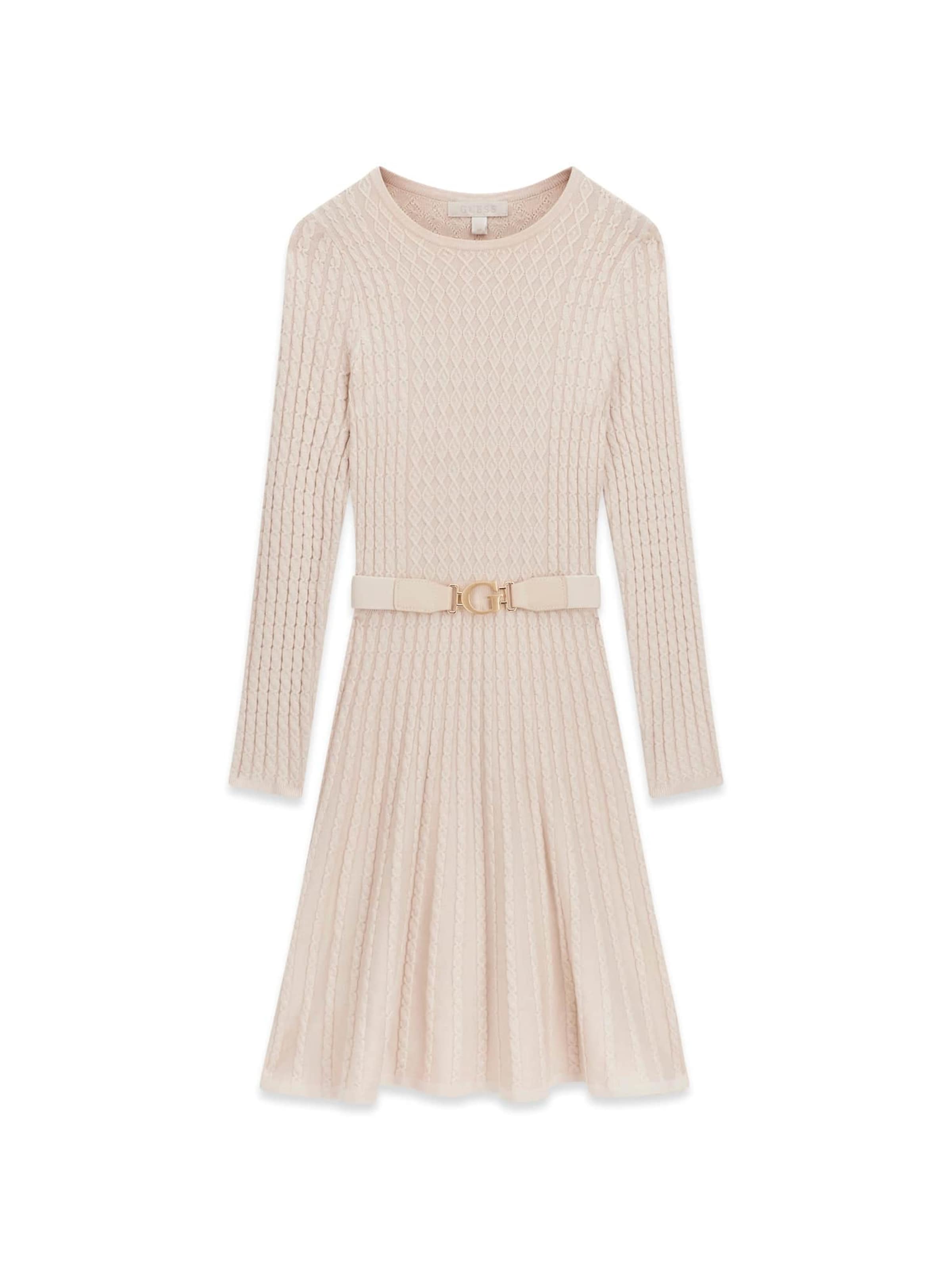 

GUESS Вязаное платье 'HANA' в бежевом цвете