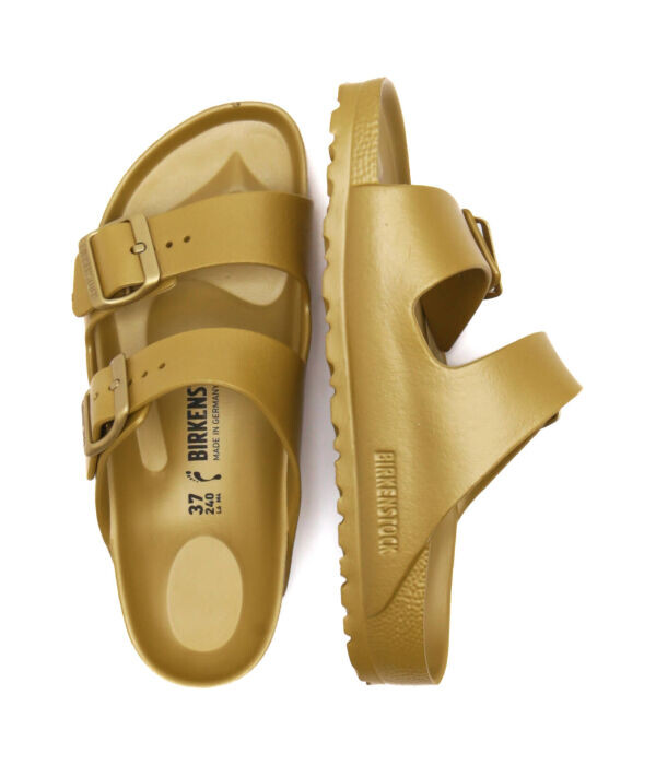 Сандалии женские Birkenstock Arizona eva, золотой — фото 4