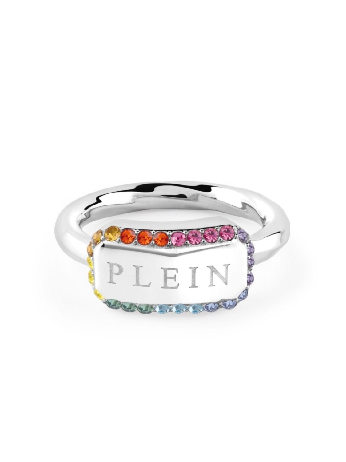 

Кольцо Plein Tag Philipp Plein, серебряный