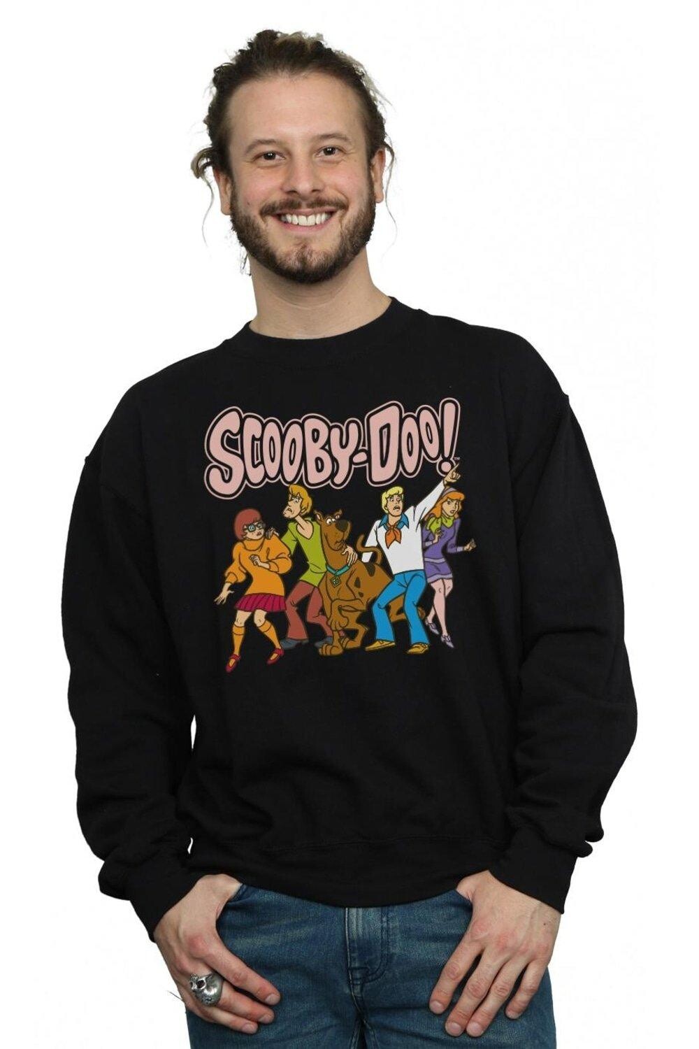 

Классический групповой свитшот Scooby Doo, черный