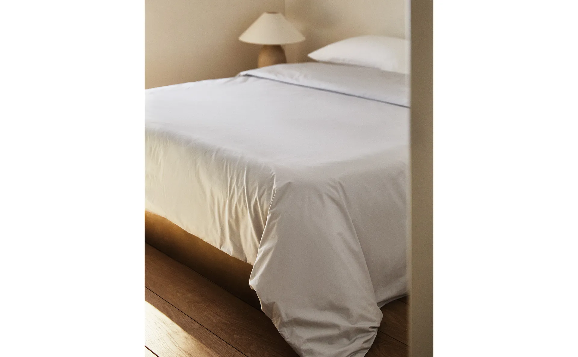 

(200 нитей) пододеяльник из хлопкового перкаля Zara Home, серый