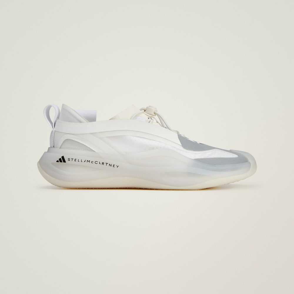 Кроссовки Adidas by Stella McCartney Sportswear Low Ground Shoes, цвет Cloud White/Cloud White/Off White — фото 3