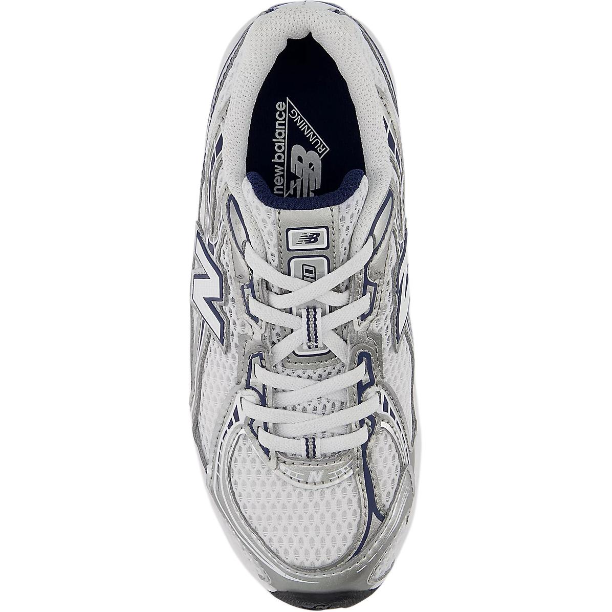 Низкие кроссовки для бега NB 740 для детей New Balance, синий/белый — фото 4