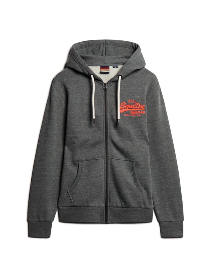 

Толстовка Superdry Sweatjacke, серый