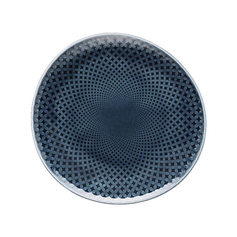 

Junto Ocean Blue - фарфоровая тарелка плоская 16 см Rosenthal, синий