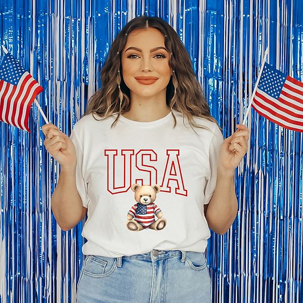 

Футболка с коротким рукавом Usa bear Simply Sage Market, Зеленый, Футболка с коротким рукавом Usa bear Simply Sage Market