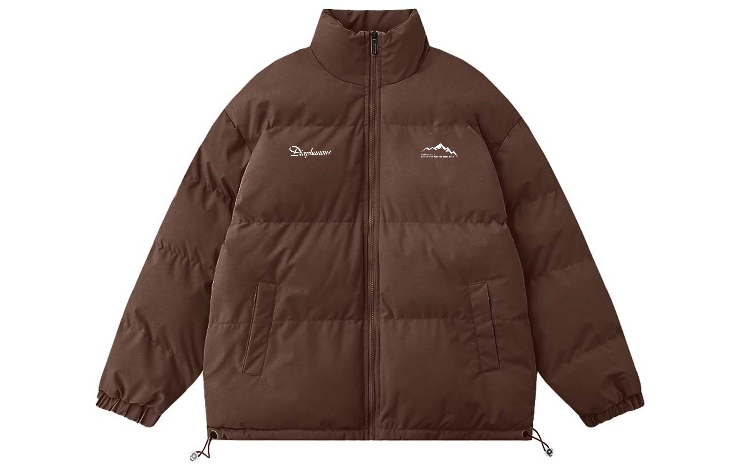 

Пуховик Huichao Riding The Wind Collection Unisex WARRIOR, coffee