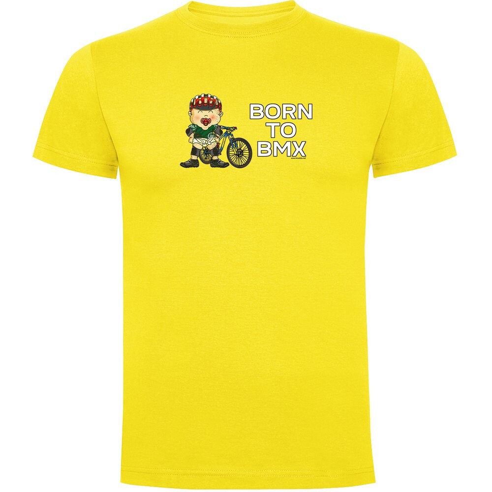 

Футболка Kruskis Born To BMX, желтый