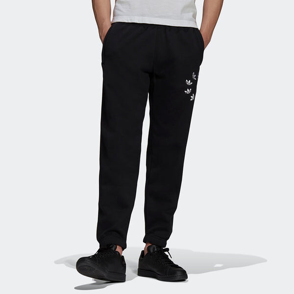 Спортивные штаны adidas originals Logo Printing Loose Sports Bundle Feet Pants Black, мультиколор — фото 2