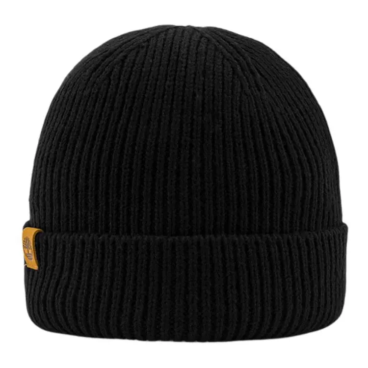 

Timberland Переработанная пластиковая шапка унисекс черная, Black