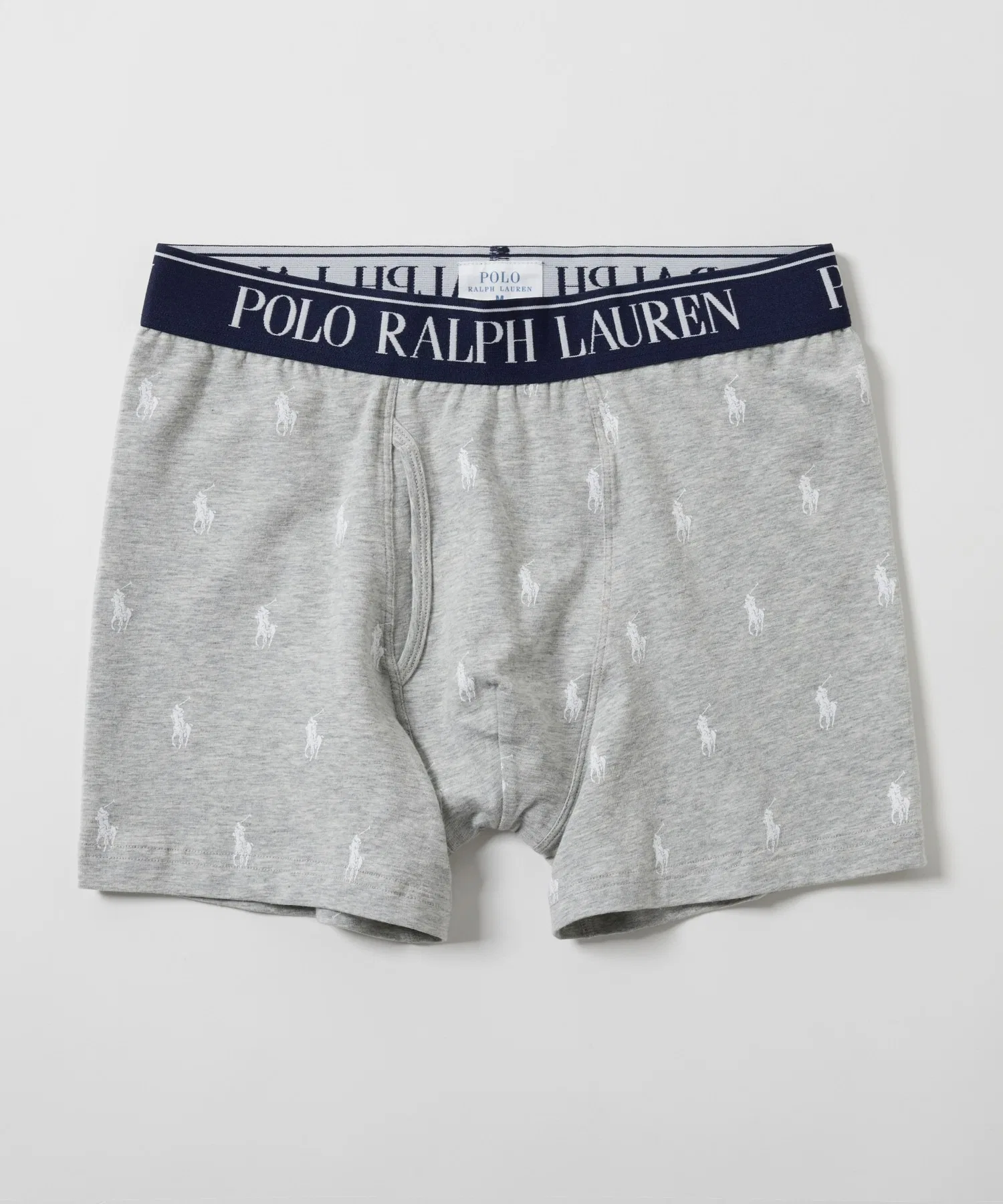 【POLO RALPH LAUREN】Боксерские трусы с принтом игрока в поло