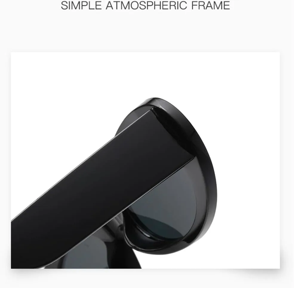 

Овальные солнцезащитные очки для женщин и мужчин, маленькие, в стиле ретро, ​​винтажные женские солнцезащитные очки с защитой от УФ-излучения UV400 HDUBFY, 1