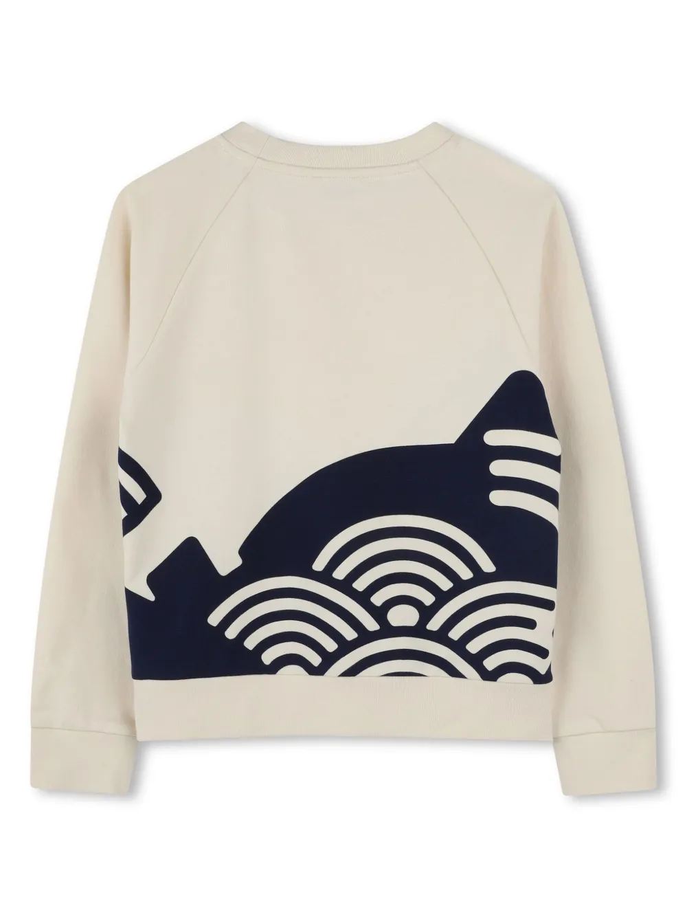 Толстовка с логотипом Kenzo Kids, нейтральный — фото 2